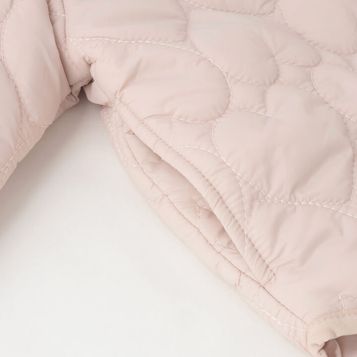 Link Heart Quilted Jacket,Mocha tea, medium image number 12