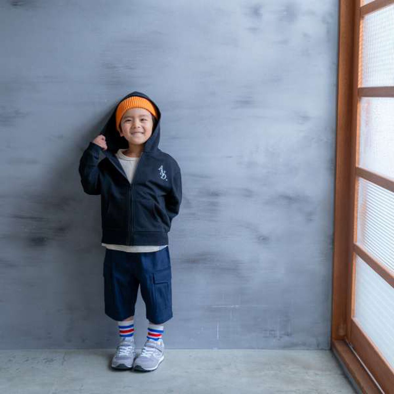 Mini Fleece Zip Parka,Top gray, large image number 18