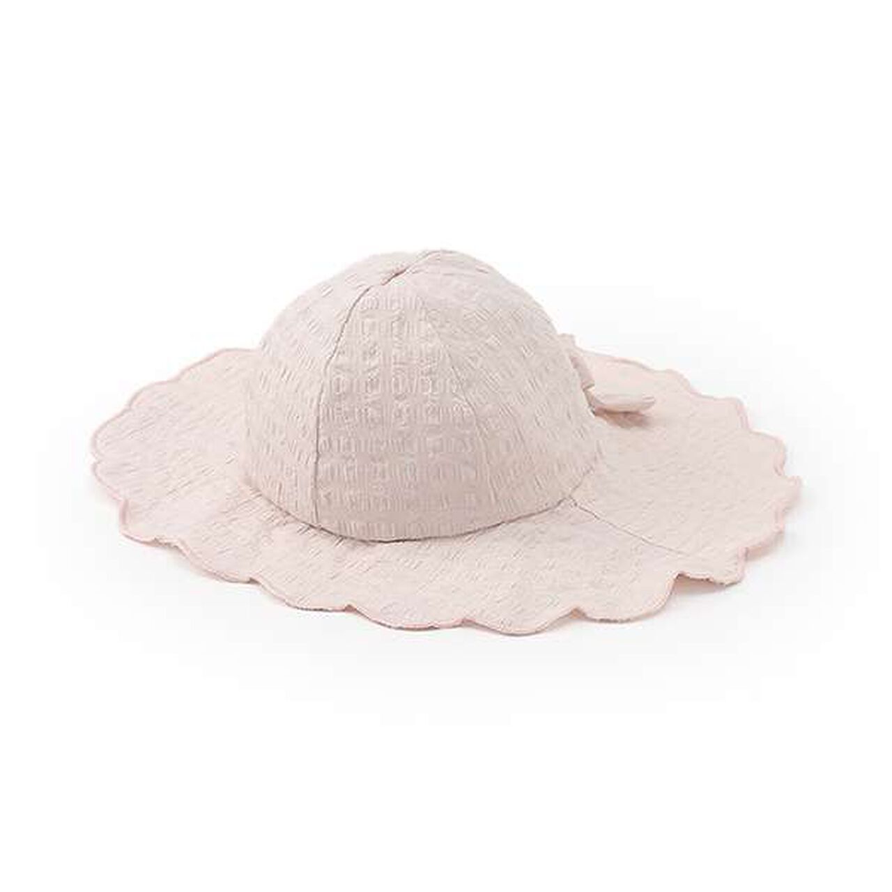 Scallop Trim Sun Hat,Light pink, large image number 0