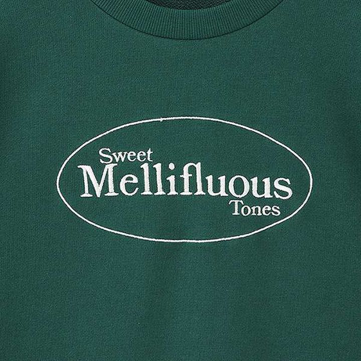 [Matching with Dad]  Big Logo Sweatshirt,Deep green, medium image number 3