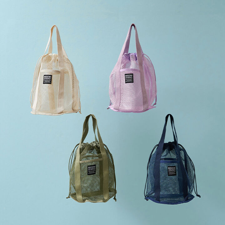 Mesh Bag,Navy, medium image number 1