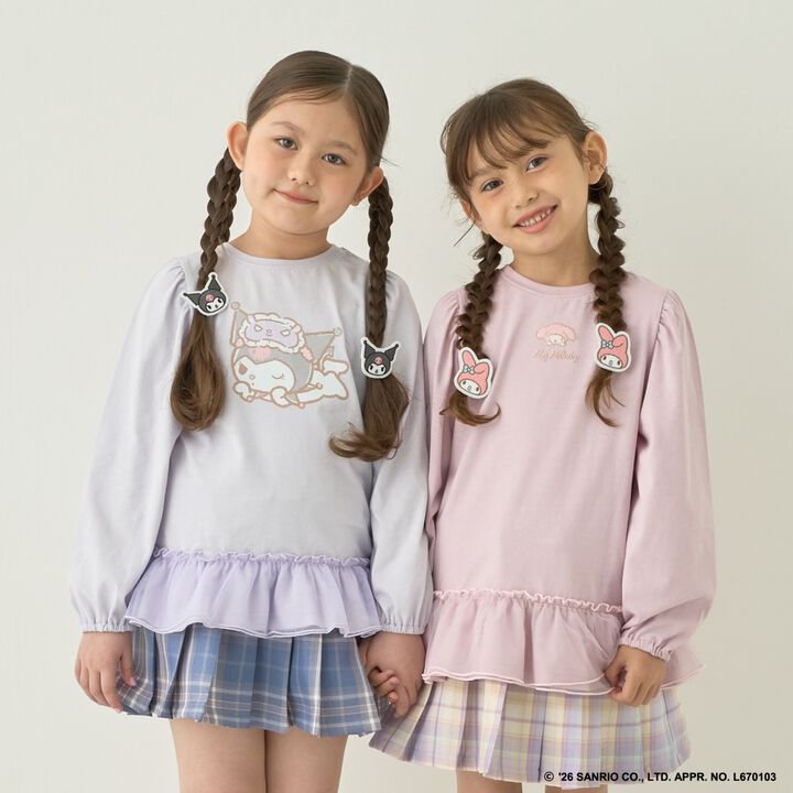 [Halloween] [Sanrio Characters] Assorted Print Tunic T-Shirt,Pink, medium image number 11