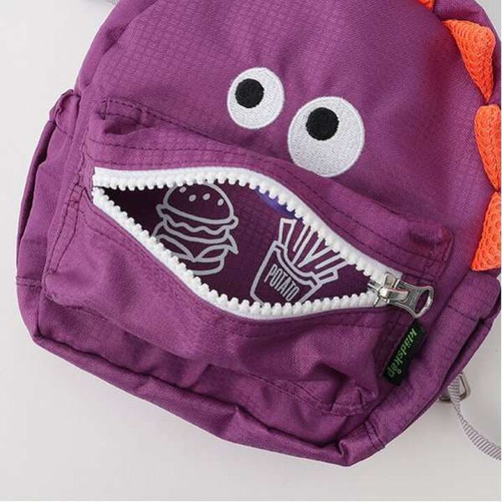 Dinosaur 2-Way Bag,Purple, medium image number 2