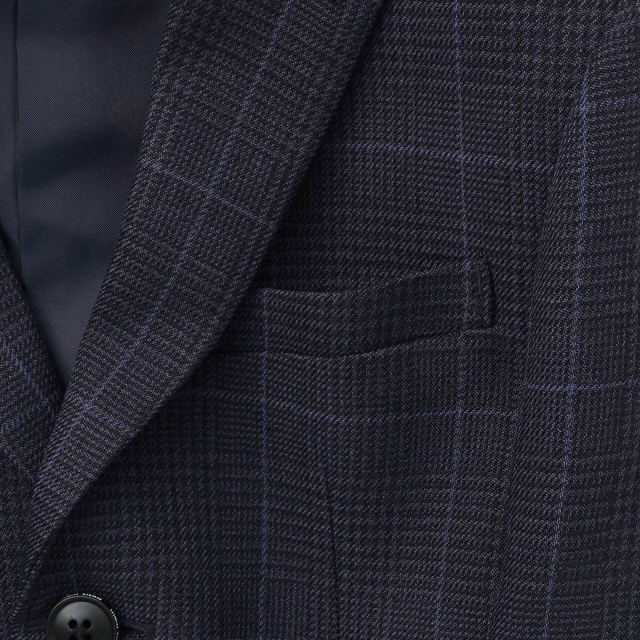 [Formal] Checkered Jacket & Half Pants Set,Light khaki, large image number 12