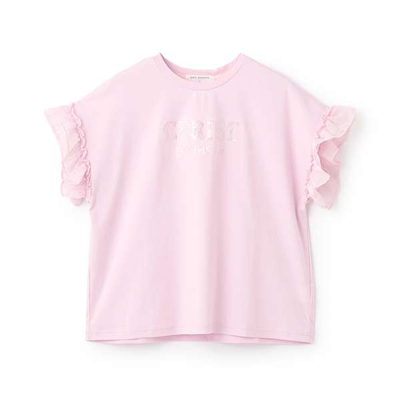 Sequined Logo T-Shirt,White, large image number 15