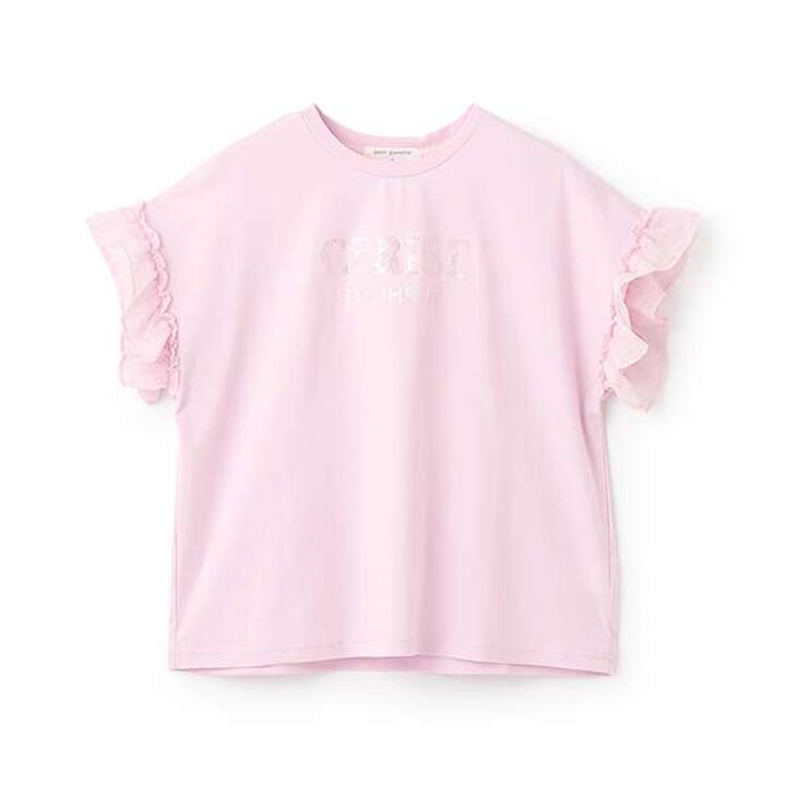 Sequined Logo T-Shirt,White, medium image number 15