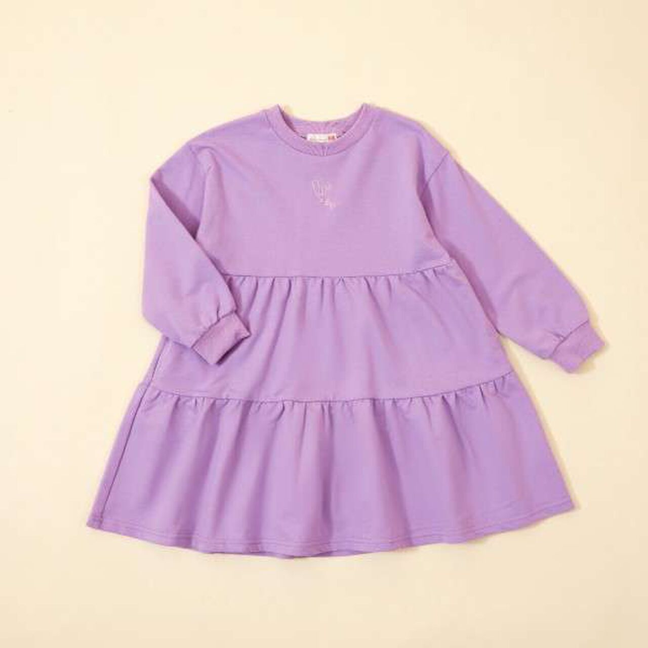 KP Coucou Fluffy One-Piece Dress (90-140),Pink, large image number 3