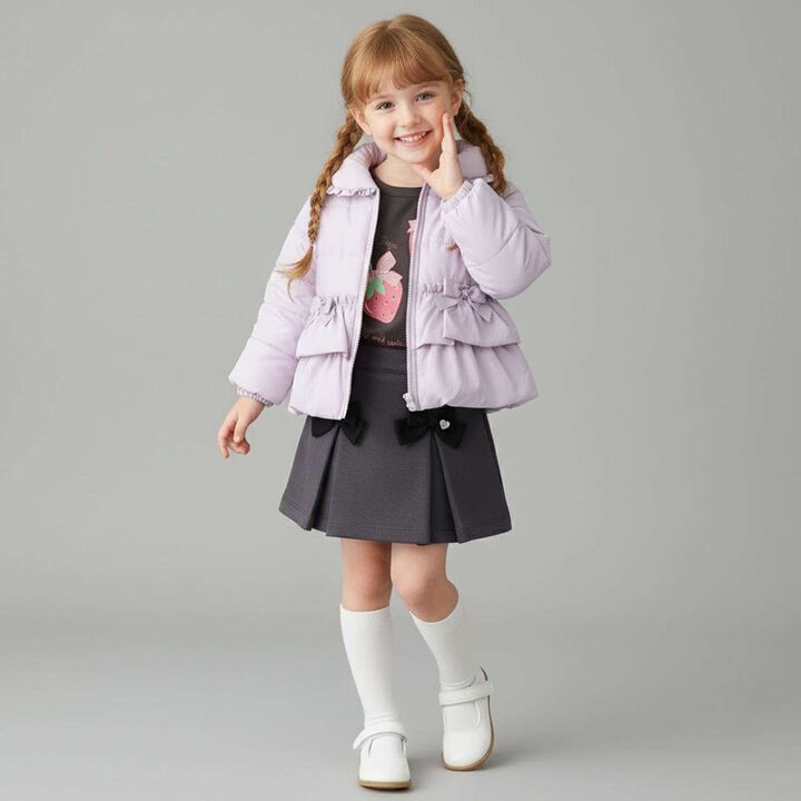 Padded Peplum Blouson,Pink, medium image number 22