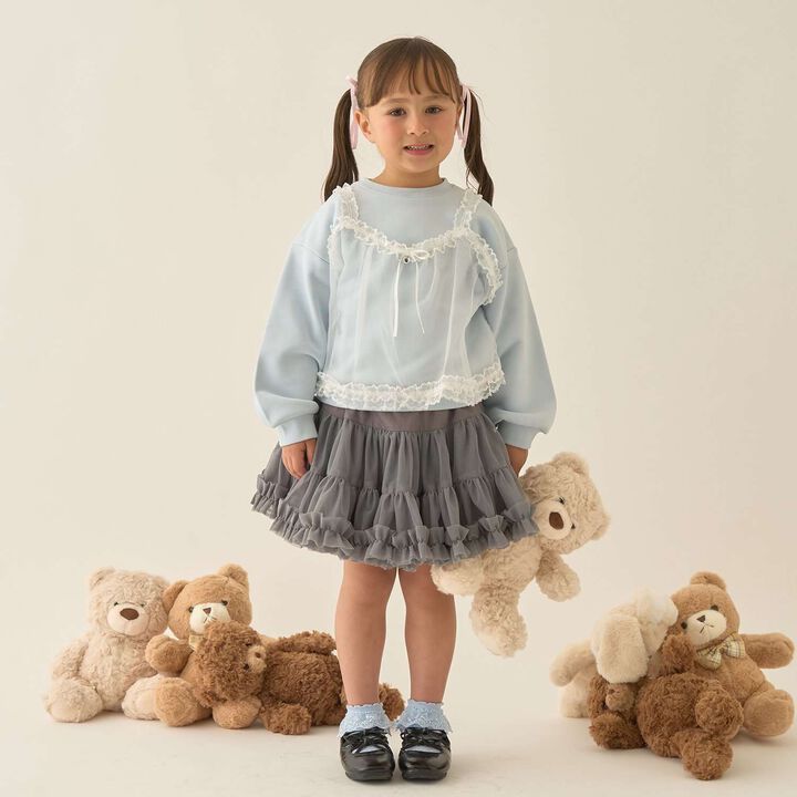 [Lycee Mine Ballet Series] Camisole Ducky Sweatshirt,Moderate pink, medium image number 25