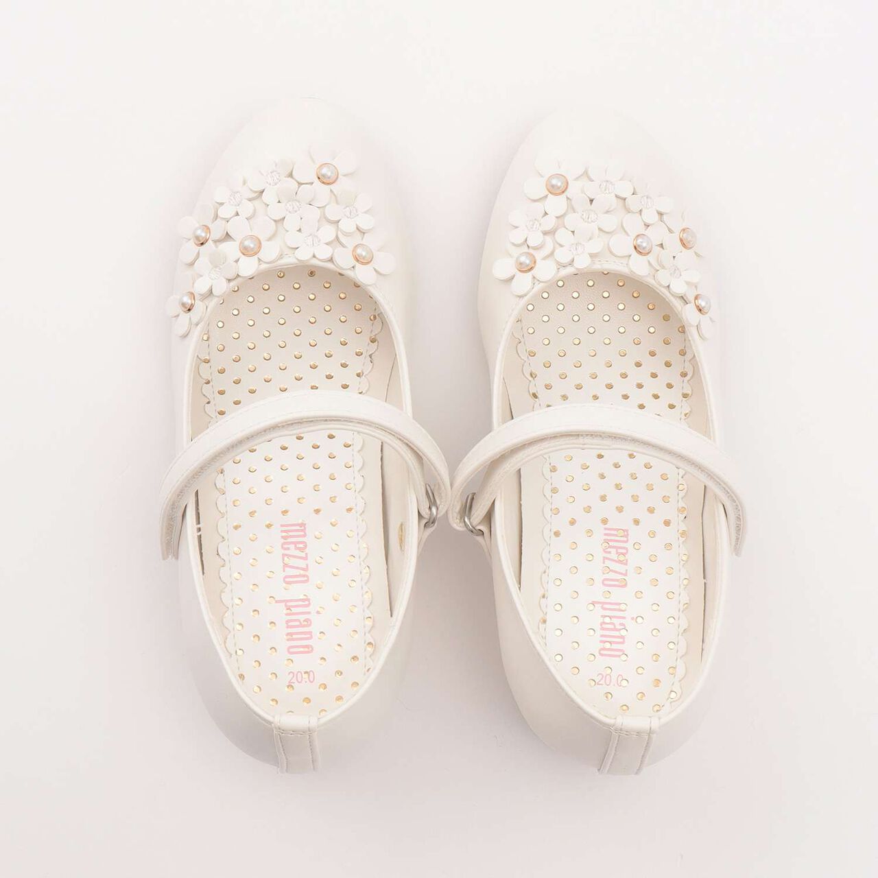 Flower Strap Shoes,Light pink, large image number 5