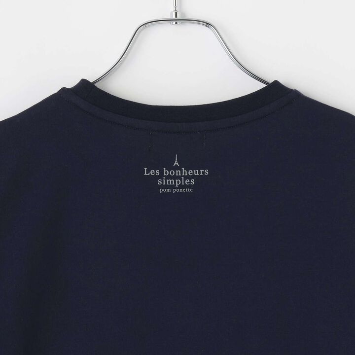 Eiffel Logo Long Sleeve T-Shirt,Off white, medium image number 6