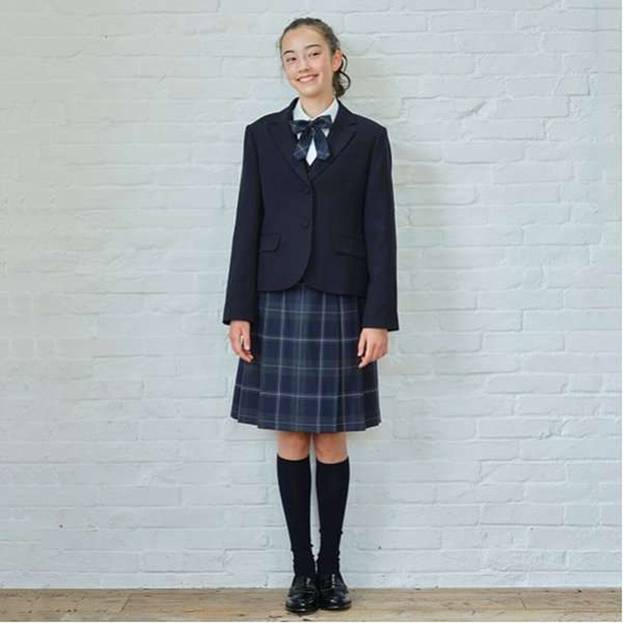 Saxony Two-Button Jacket,Navy, large image number 3