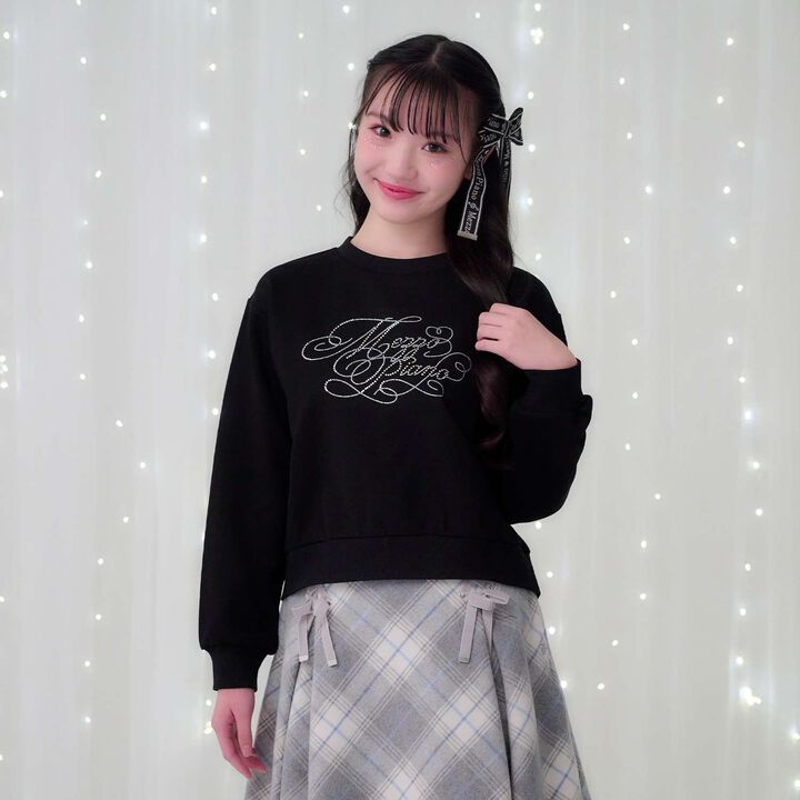 25th Anniversary Sparkling Logo Sweatshirt,Black, medium image number 26