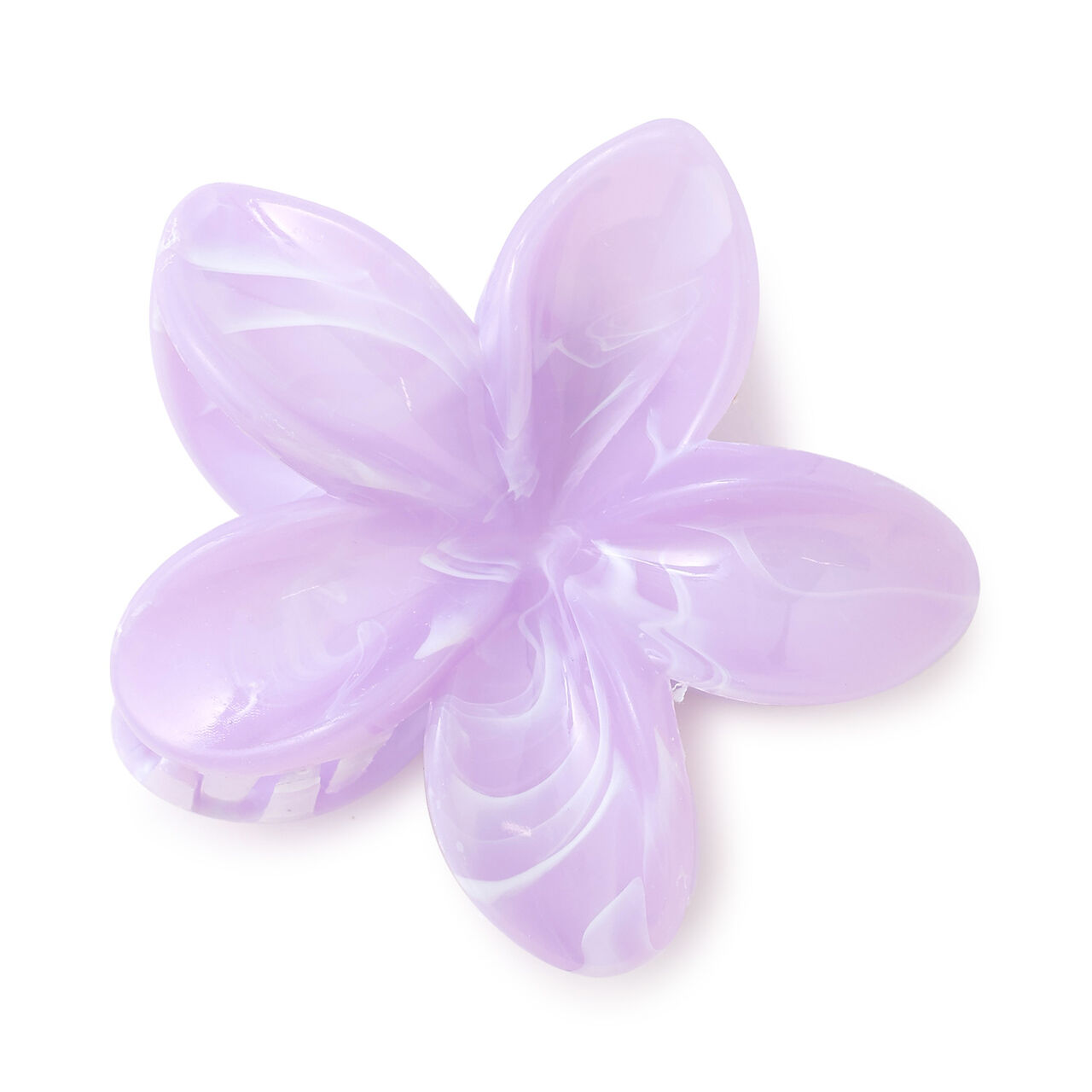 Hibiscus Hair Clip,Lavender, large image number 0