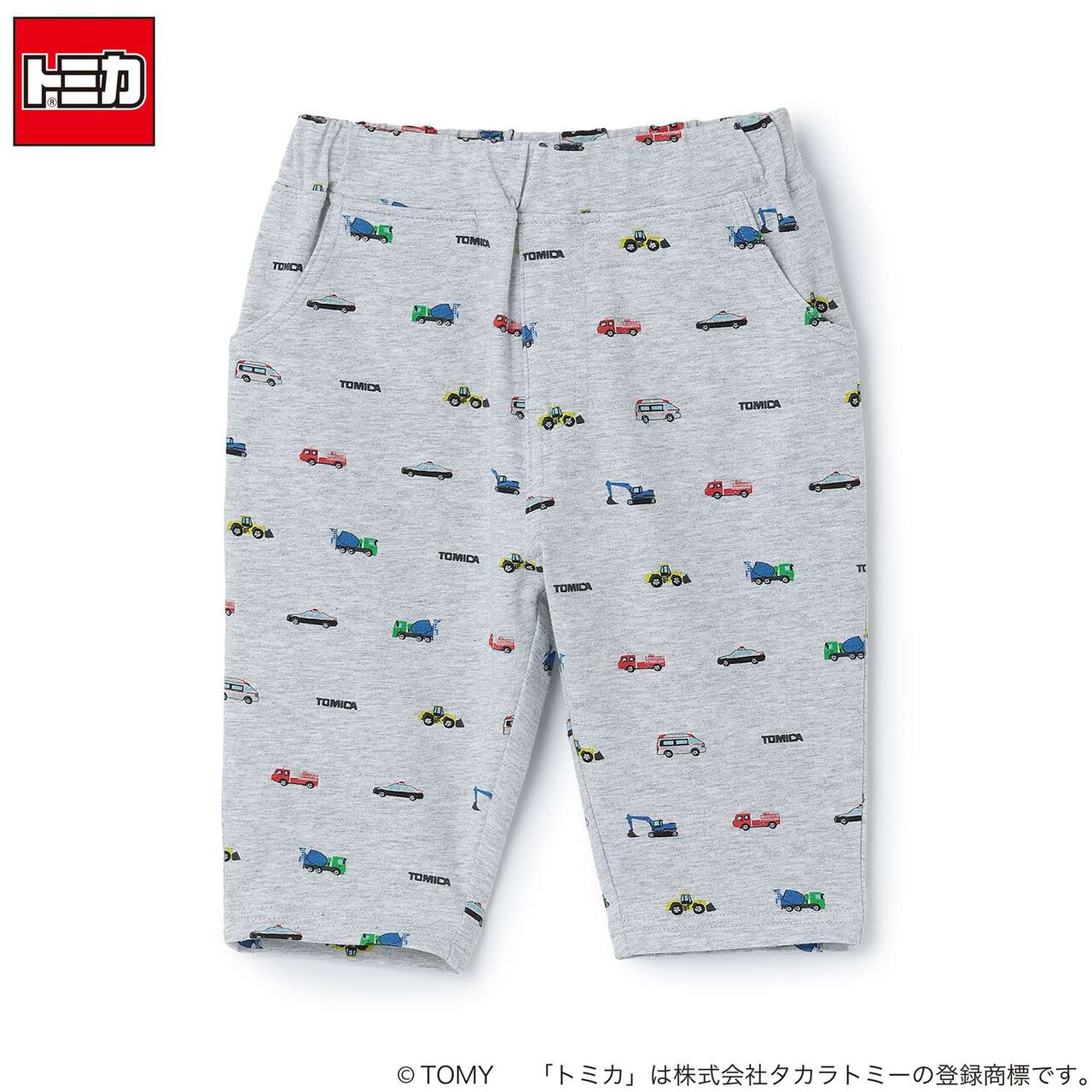 [TOMICA/Cool Touch] All-Over Pattern Leggings,Top gray, large image number 3