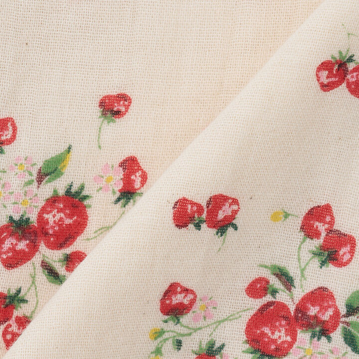 Wild Strawberry Gauze Sleeper,Pearl white, medium image number 7