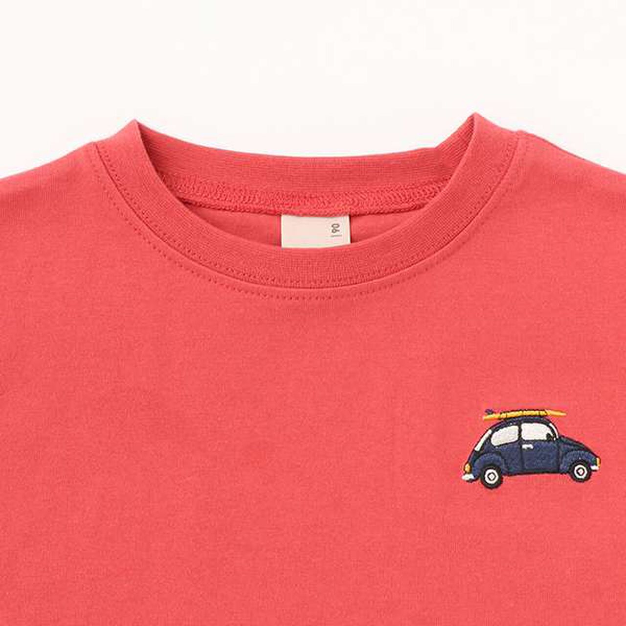 [GOOD PRICE Cool Sensation] Embroidered Short Sleeve T-Shirt,Light blue, large image number 9