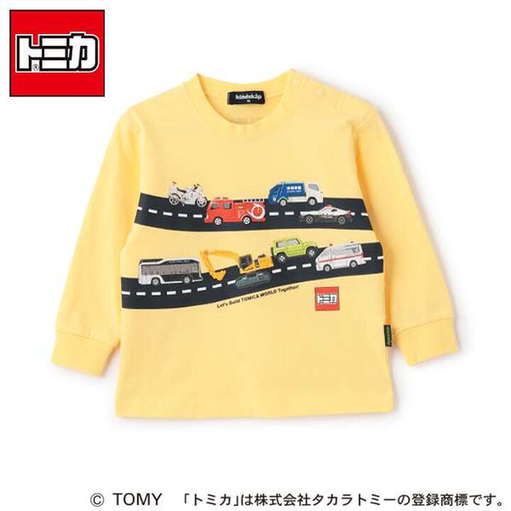 Tomica Graphic Long-Sleeve T-Shirt,Emerald green, medium image number 10