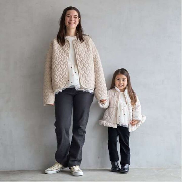 [Link] Assorted Quilted Jacket,Black, medium image number 9