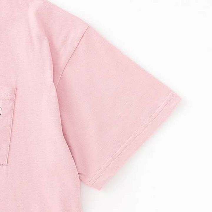 [7days] Flower Pocket Big T-Shirt,Charcoal gray, medium image number 12
