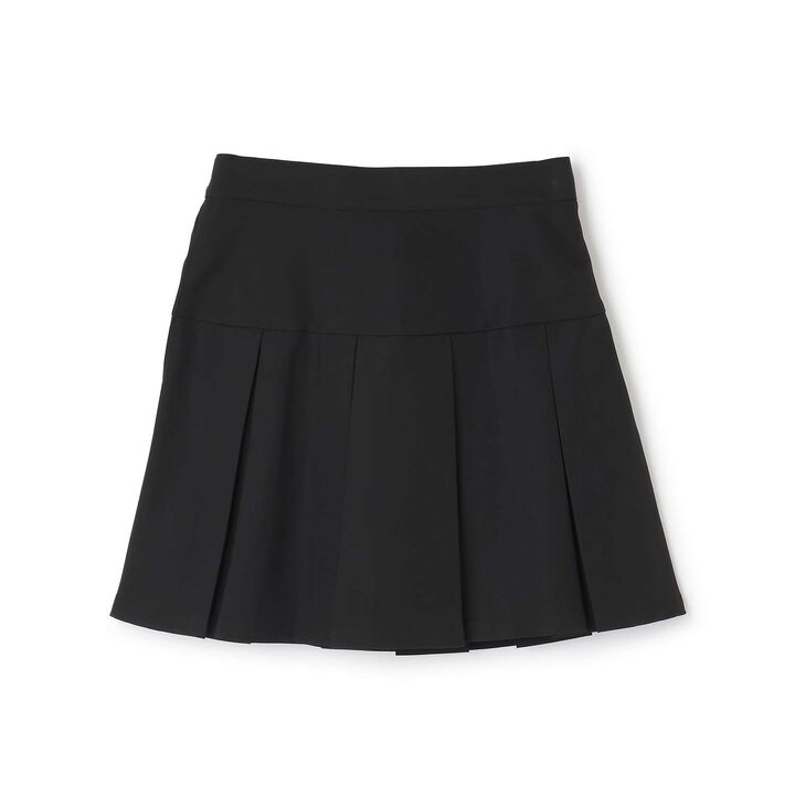 [Graduation Attire] Box Pleated Skirt-Pants,Black, medium image number 0