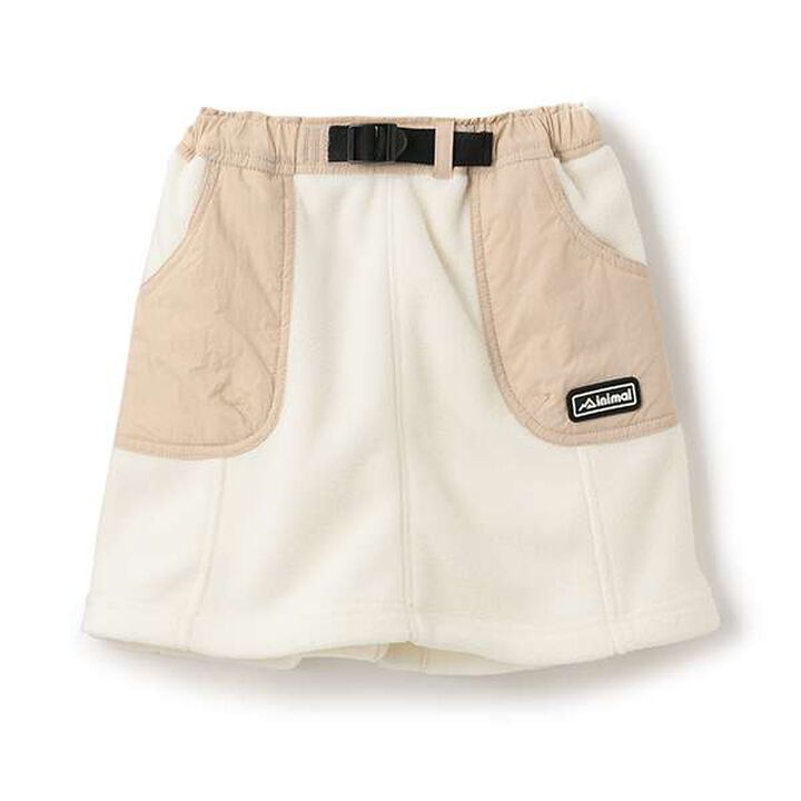 Anti-Static Fleece A-Line Skirt,Purple, medium image number 11