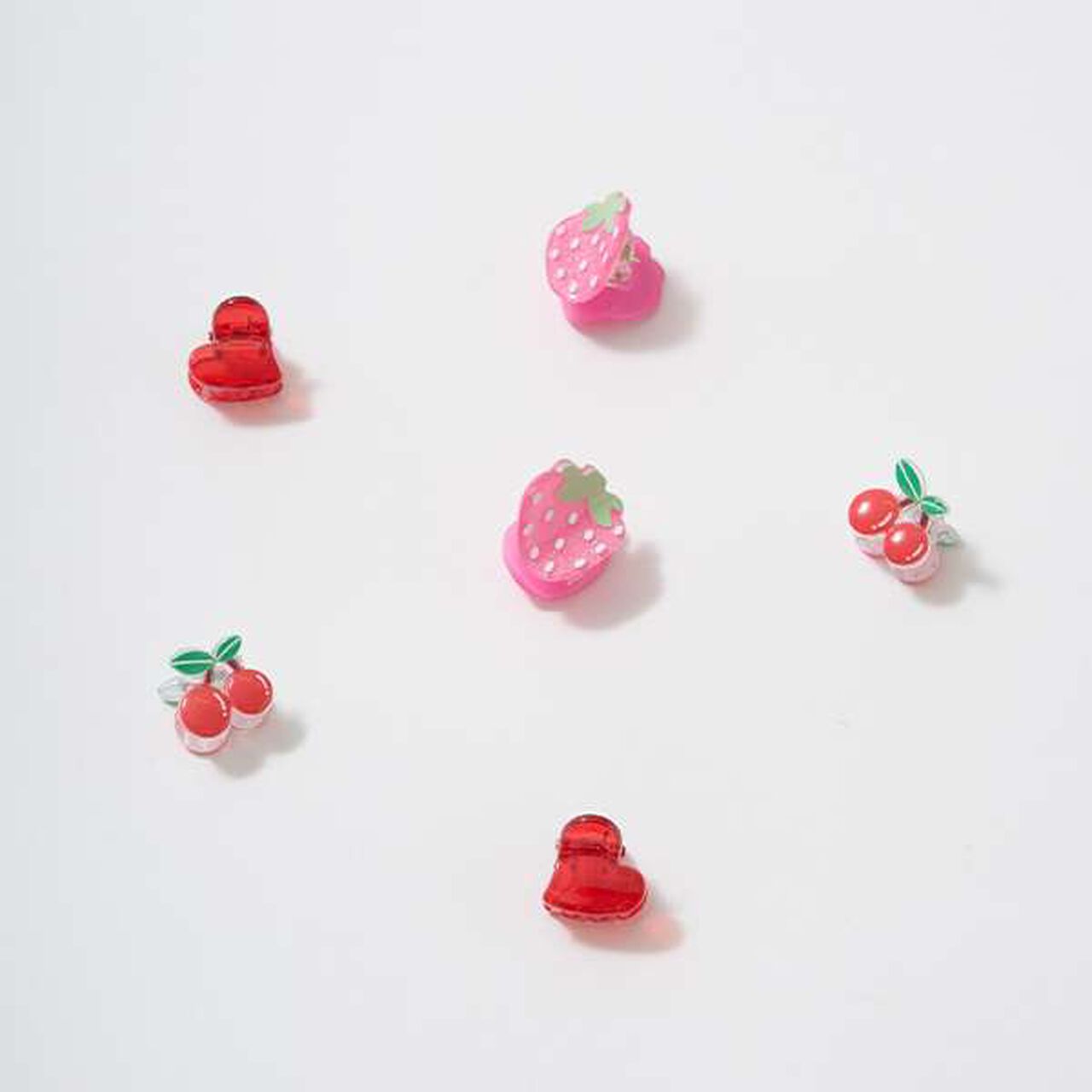 Assorted Mini Hair Clips 2-Piece Set,Pink, large image number 7