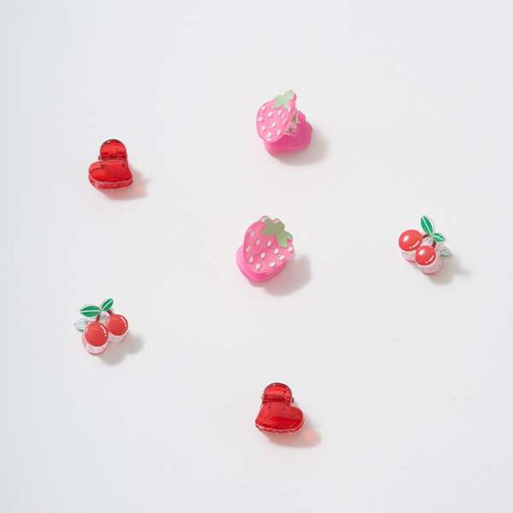 Assorted Mini Hair Clips 2-Piece Set,Pink, medium image number 7