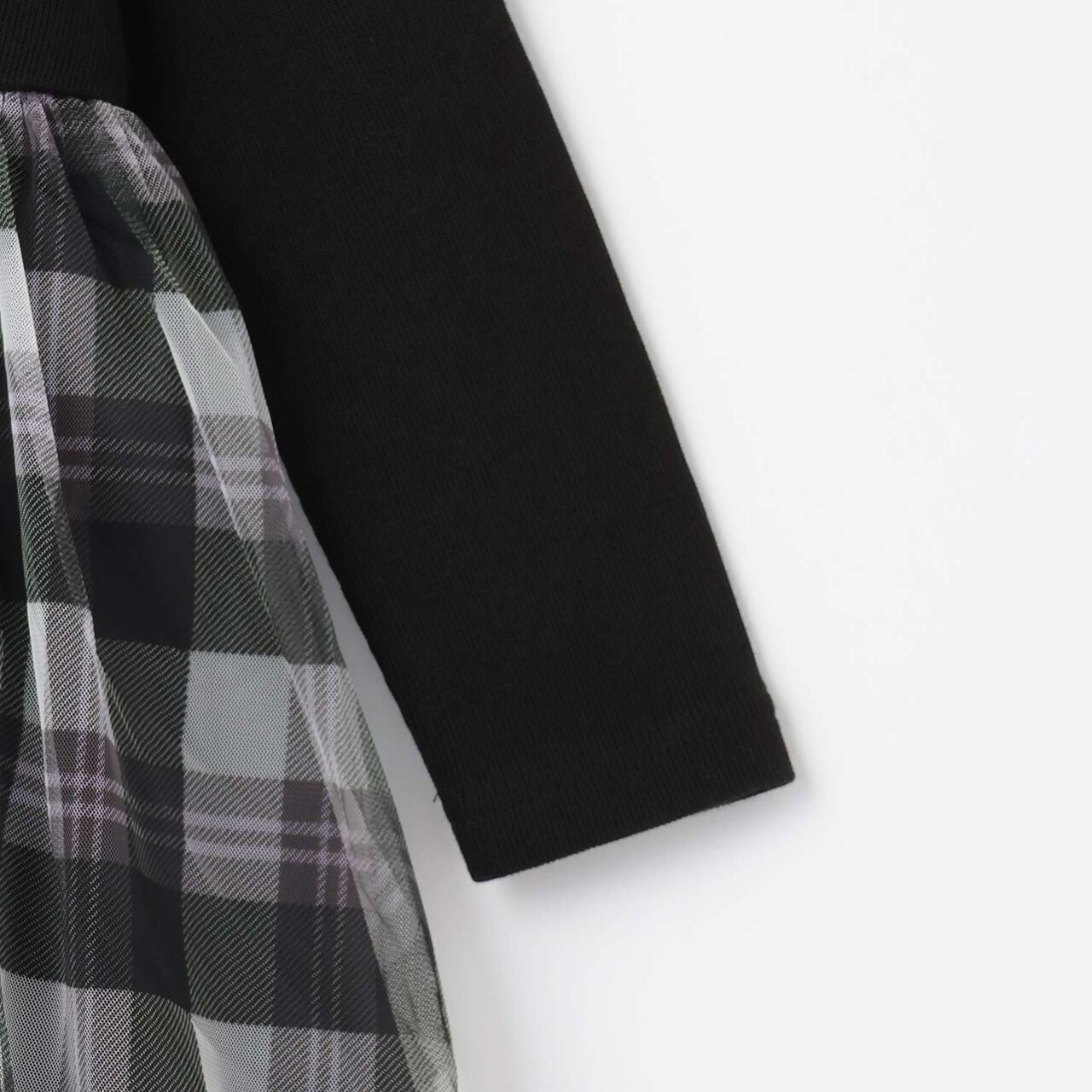 [Restock] Checkered Tulle Docking Dress,Pink, large image number 6