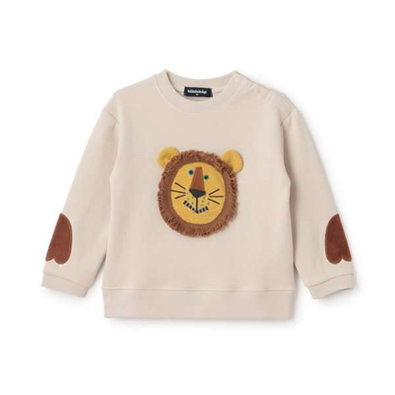 Lion Applique Sweatshirt,Red, large image number 12