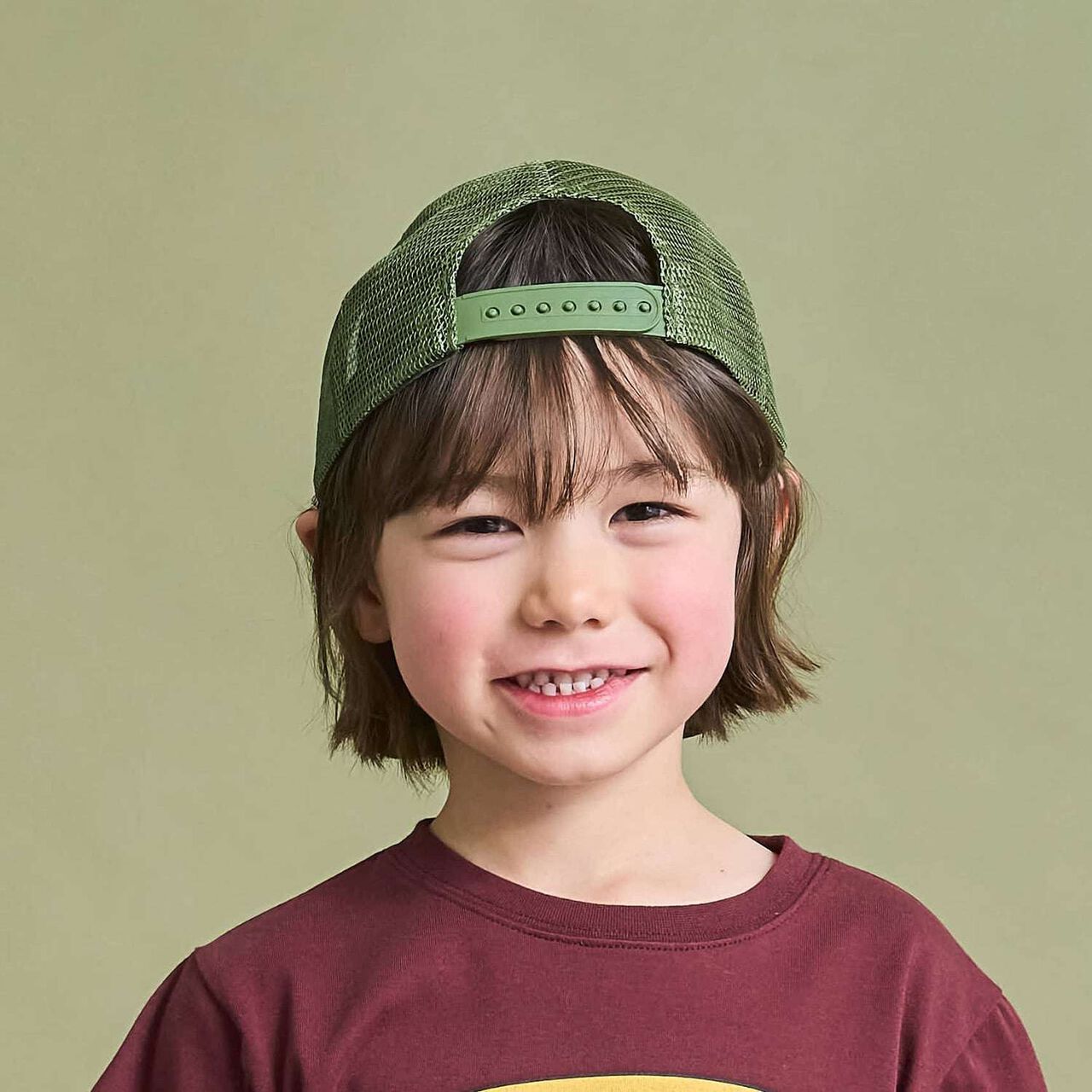 Meisai Mesh Cap,Khaki, large image number 17