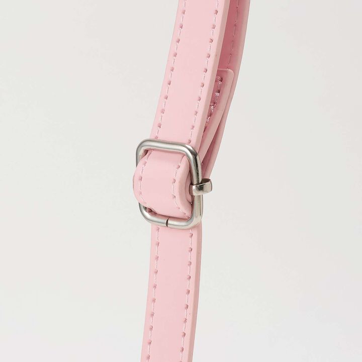 Rhinestone Logo 2 Way Shoulder Bag,White, medium image number 4