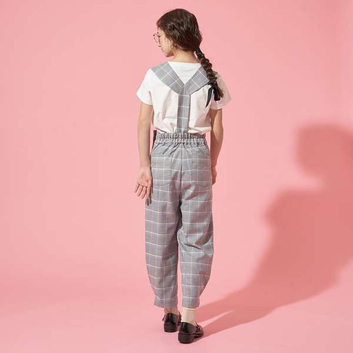 [AMI] Suspender Wide Salopette,Green, medium image number 9