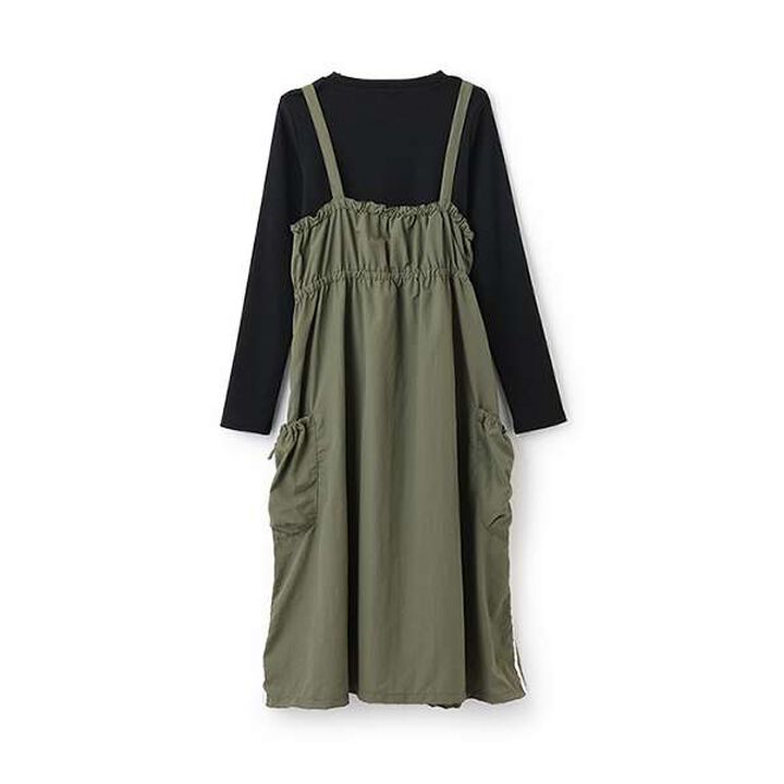 [LTXC] Line Jumper Skirt Inner Wear Set,Black, medium image number 9