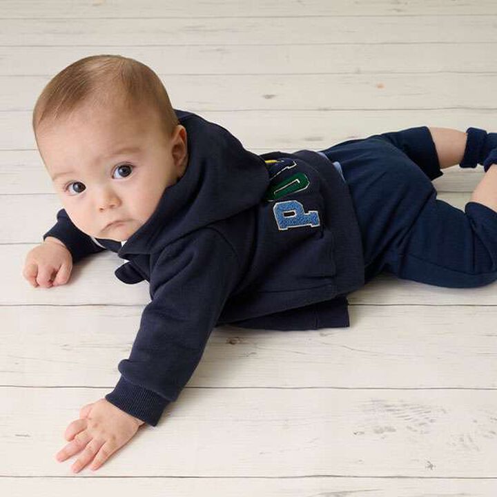 [POLO BCS] Zip-Up Parka (Baby Size),Navy, medium image number 13