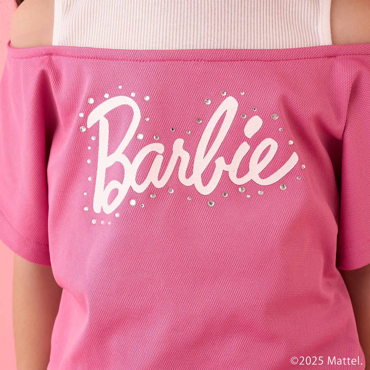 [Stain-resistant and Water-repellent] Layered Look T-Shirt [Barbie],Sax blue, large image number 19