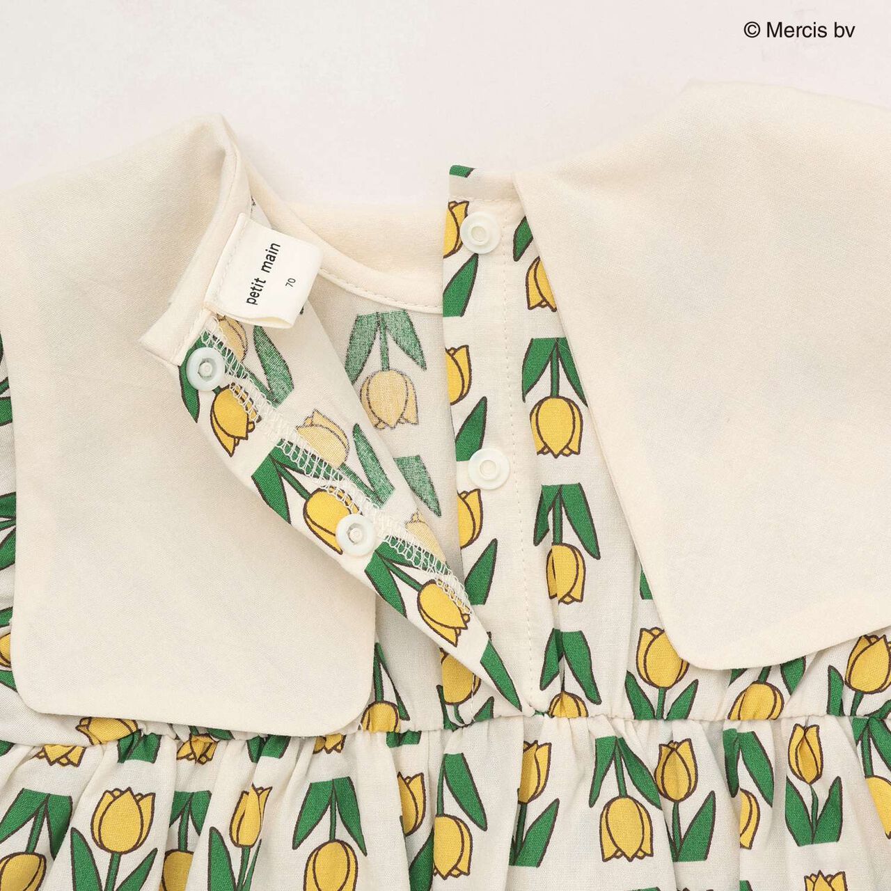 [miffy] Tulip Pattern Romper,Red, large image number 11