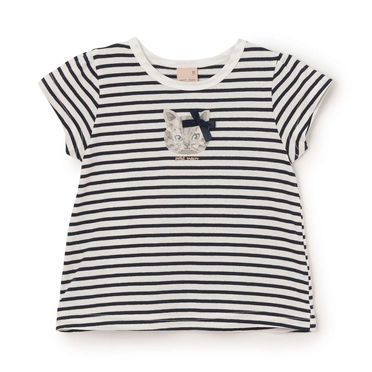 Affordable Girls Short Sleeve T-Shirt,Off white, large image number 11