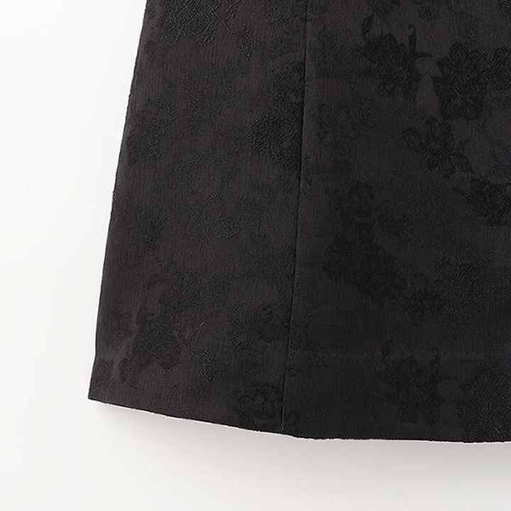 [AMI] Reversible Jumper Skirt,Black, medium image number 14