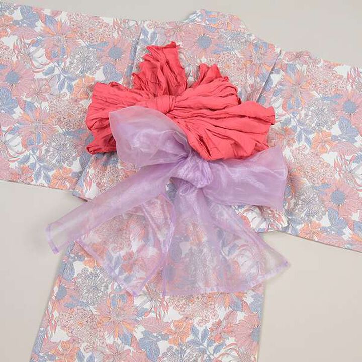 Angelica Garla Yukata Set,Blue, medium image number 8