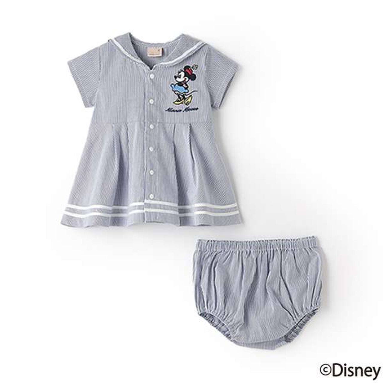 [Disney] Sailor OP Outfit Set,Light blue, large image number 6