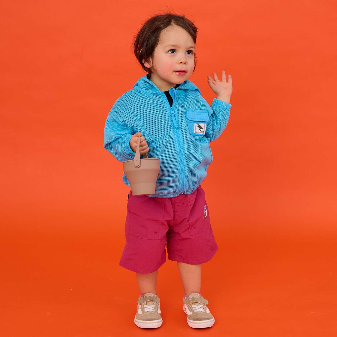 Land and Water Use Dinosaur 5-Minute Length Pants,Plum, large image number 16