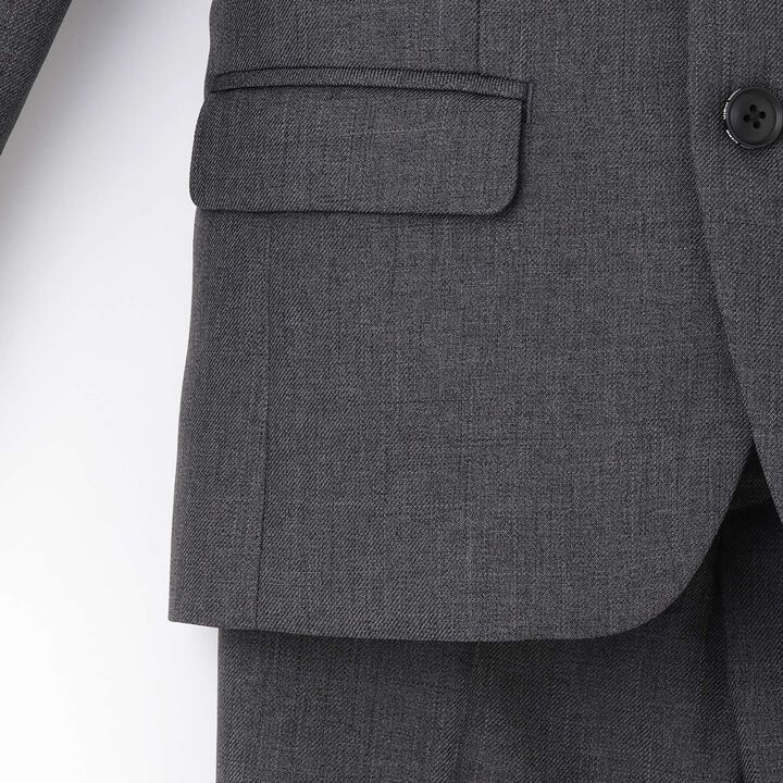 [Formal] Gray Jacket + Half Pants Set,Gray, medium image number 14
