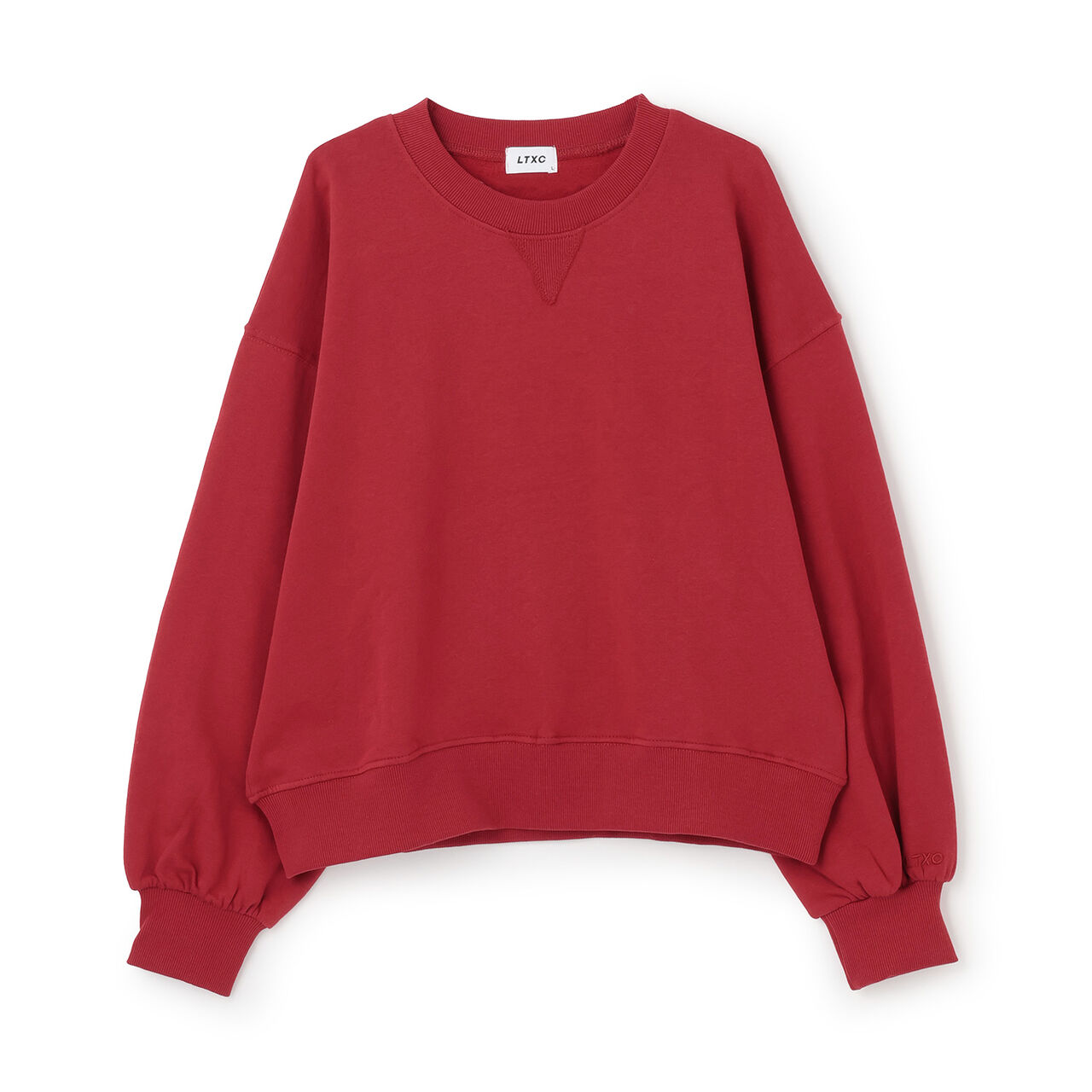 Wool Lined 100% Cotton Sweatshirt,Black, large image number 8