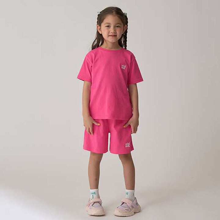 [Stain-Resistant & Water-Repellent] One-Point Embroidery 4/4 Length Pants,Blue, medium image number 20