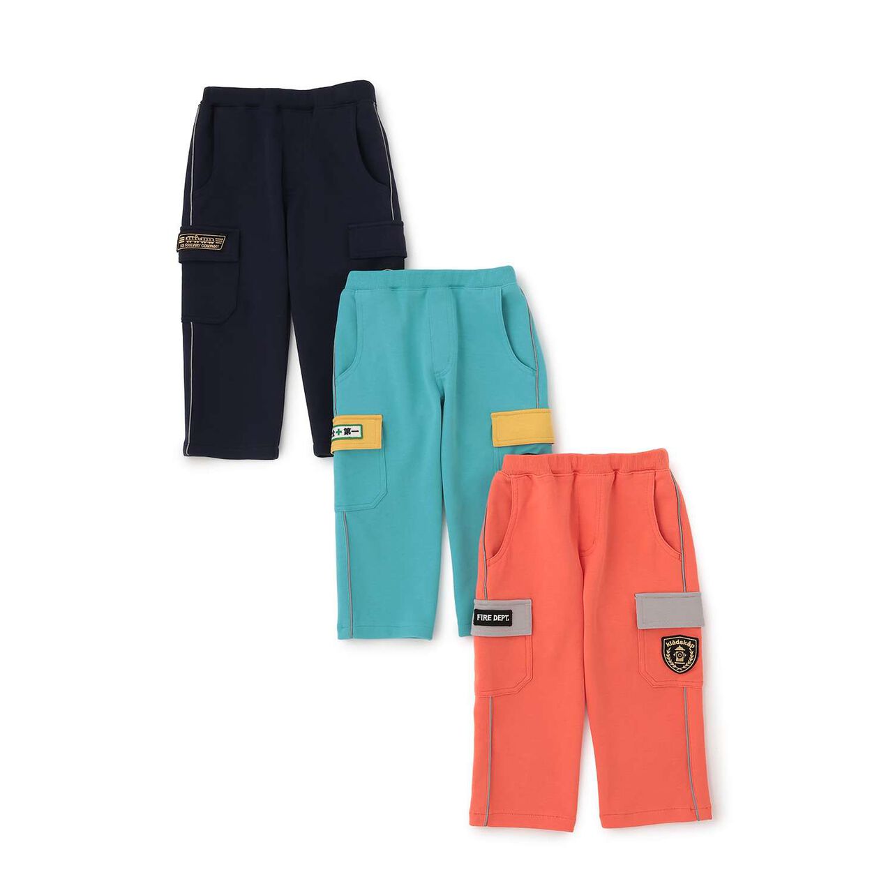 Working Vehicle Long-Length Painter Pants for Dress-Up,Light blue, large image number 10