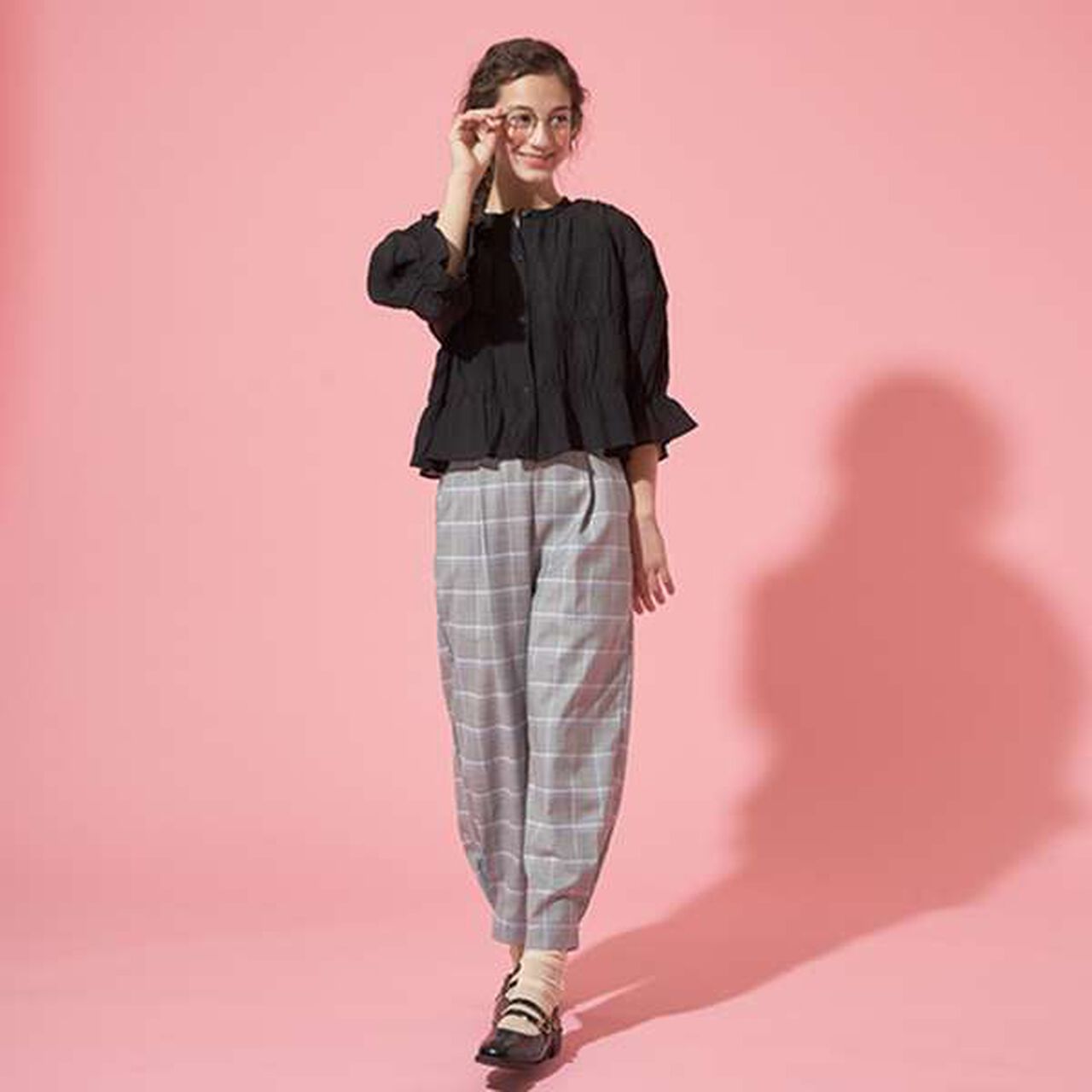 [AMI] Suspender Wide Salopette,Green, large image number 11