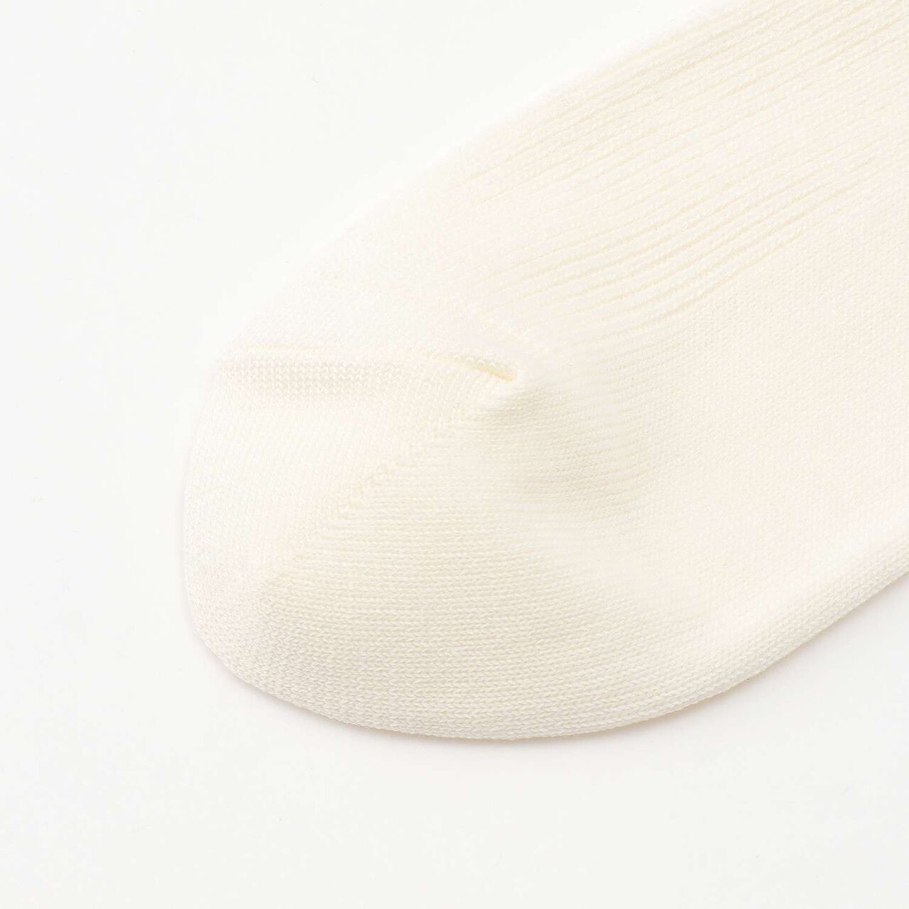 [Graduation Attire] Slim Rib Knee-High Socks,Off white, large image number 2