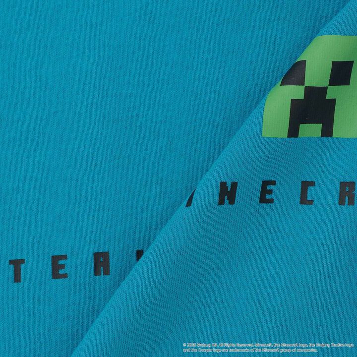 [MINECRAFT] 貼布刺繡短袖T恤,土耳其藍, medium image number 18