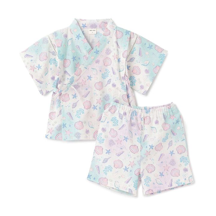 [Easy Wear] GIRLS Assorted Jinbei,Off white, medium image number 7